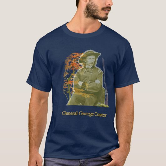 Generaal George Custer T-shirt (Voorkant)