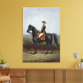 Generaal George Ernest Boulanger Canvas Afdruk (Insitu (Woonkamer))