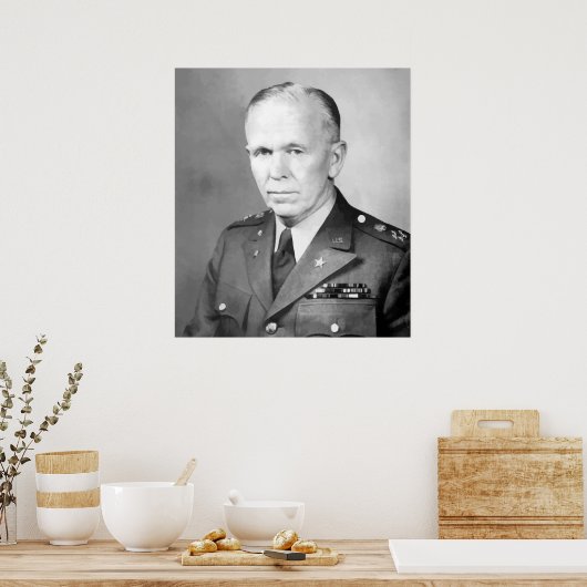 Generaal George Marshall Poster (Keuken)