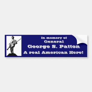Generaal George S. Patton Bumpersticker
