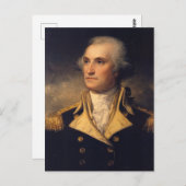 Generaal George Washington Briefkaart (Voorkant / Achterkant)