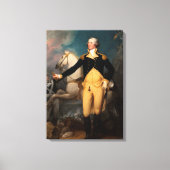 Generaal George Washington in Trenton Canvas Afdruk (Voorkant)