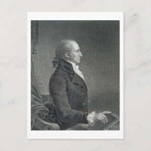 Generaal James Jackson, gegraveerd door William A. Briefkaart