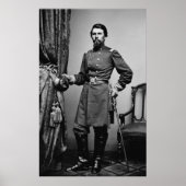 Generaal James Jourdan - Burgeroorlog Poster (Voorkant)