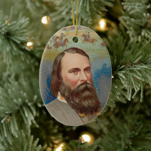 Generaal James Longstreet Keramisch Ornament
