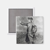 Generaal James Wolfe Magneet (Voorkant / Achterkant)