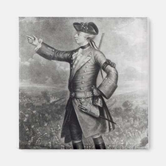 Generaal James Wolfe Magneet (Voorkant)