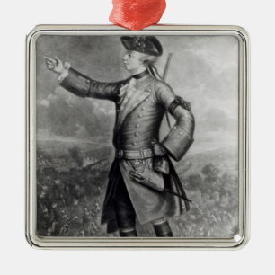 Generaal James Wolfe Metalen Ornament
