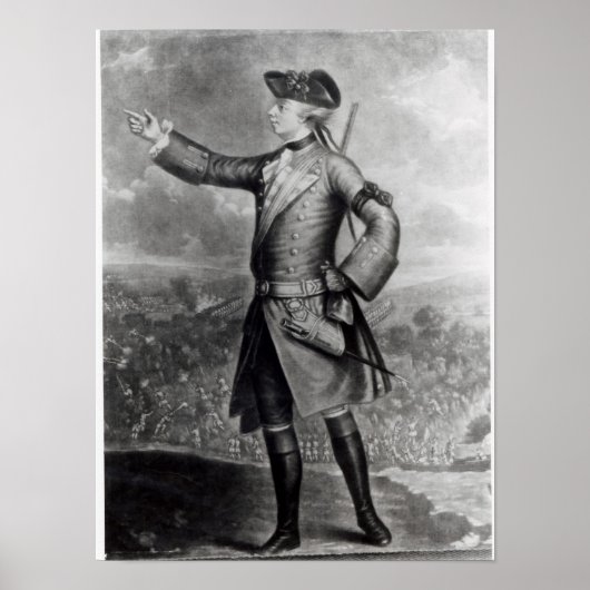 Generaal James Wolfe Poster (Voorkant)