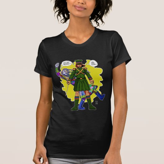 Generaal Jinjur en Patchwork Girl Oz Revolutie T-shirt (Voorkant)