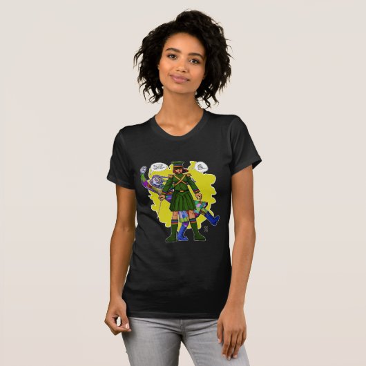 Generaal Jinjur en Patchwork Girl Oz Revolutie T-shirt (Voorkant volledig)
