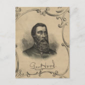 Generaal John B. Hood Briefkaart (Voorkant)