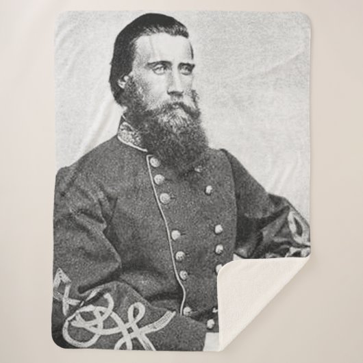 GENERAAL JOHN BELL HOOD CSA SHERPA DEKEN (Voorkant)