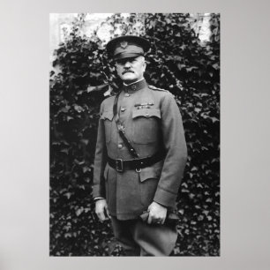 Generaal John J. Pershing Poster