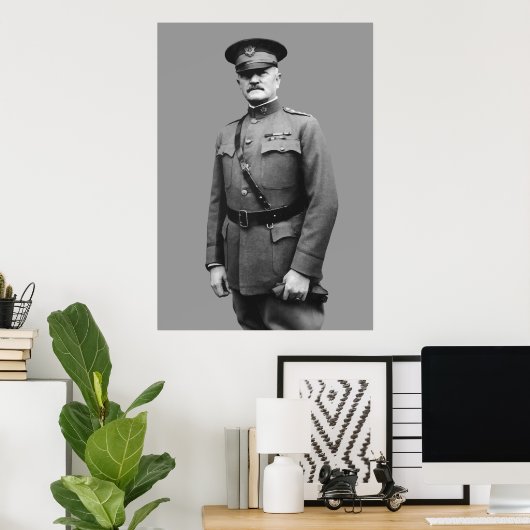 Generaal John J. Pershing Poster (Thuiskantoor)