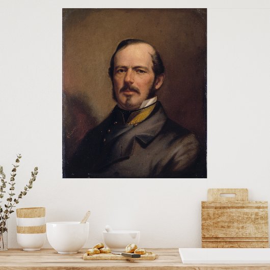 Generaal Joseph E. Johnston Poster (Keuken)