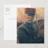 Generaal Joseph Gallieni Briefkaart (Voorkant / Achterkant)