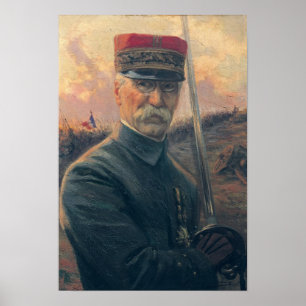 Generaal Joseph Gallieni Poster
