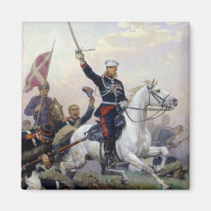 Generaal M.D. Skobelev in het Russisch-Turks Magneet