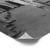 Generaal MacArthur die de Japanse overgave onderte Poster (Hoek)