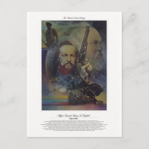 Generaal-majoor James A. Garfield Citizen Soldier Briefkaart