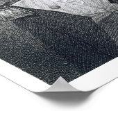 Generaal-majoor Thomas Sumter (1734-1832), gegrave Poster (Hoek)