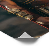Generaal Maximus Gekleed als Gladiator Poster (Hoek)