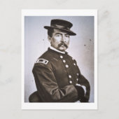 Generaal Philip H. Sheridan (1831-88) (foto) Briefkaart (Voorkant)