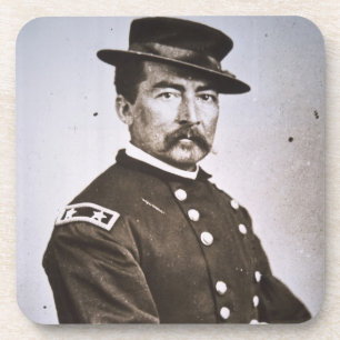 Generaal Philip H. Sheridan (1831-88) (foto) Onderzetter
