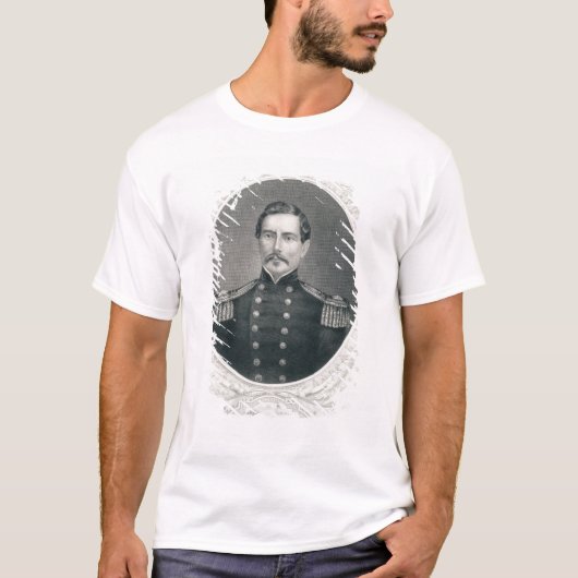 Generaal Pierre Gustave Toutant Beauregard T-shirt (Voorkant)