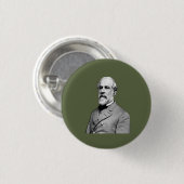 Generaal ⚔️🎩 Robert E. Lee Army Green Ronde Button 3,2 Cm (Voorkant /achterkant)