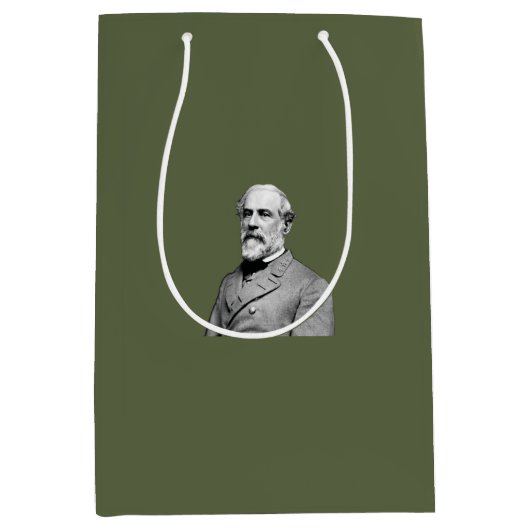 Generaal ⚔️🎩 Robert E. Lee Leger Groen Medium Cadeauzakje (Voorkant)