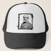 Generaal Robert E. Lee ⚔️🎩 USA Grunge Lijst Trucker Pet (Voorkant)