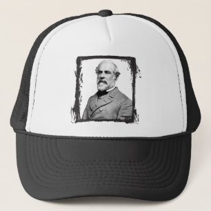 Generaal Robert E. Lee ⚔️🎩 USA Grunge Lijst Trucker Pet
