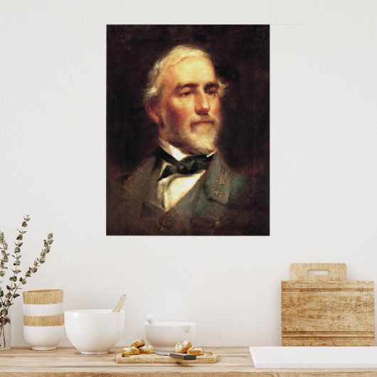 Generaal Robert E. Lee van Edward Caledon Bruce Poster (Keuken)