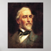Generaal Robert E. Lee van Edward Caledon Bruce Poster (Voorkant)