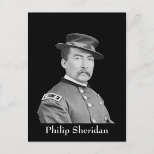 Generaal Sheridan Briefkaart