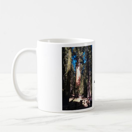 Generaal Sherman Giant Sequoia Tree Koffiemok (Links)