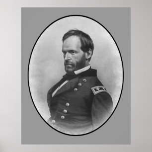 Generaal Sherman - Hero uit de burgeroorlog Poster