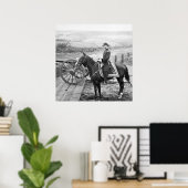 Generaal Sherman in Atlanta, 1864 Poster (Thuiskantoor)