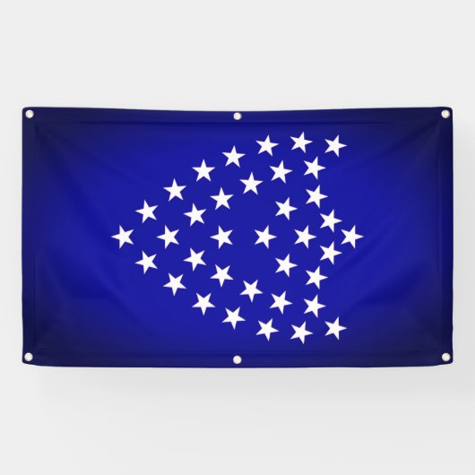 Generaal Sherman's Battle Flag Banner (verticaal) (Horizontaal)