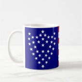 Generaal Sherman's Battle Flag Coffee Mok (Links)