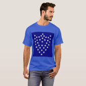 Generaal Sherman's Battle Flag T-Shirt (Voorkant volledig)