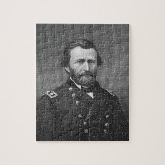 Generaal Ulysses Simpson Grant, gegraveerd na een  Legpuzzel (Verticaal)