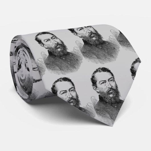 Generaal van de burgeroorlog stropdas (Opgerold)