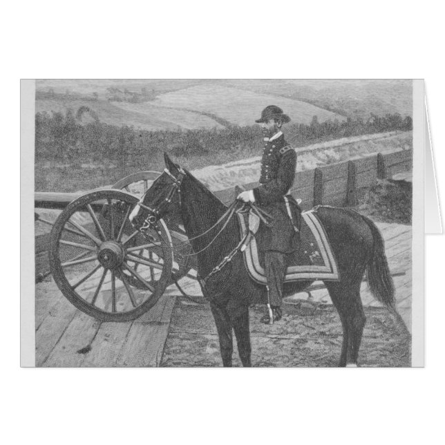 Generaal William Tecumseh Sherman in Atlanta (Voorkant Horizontaal)