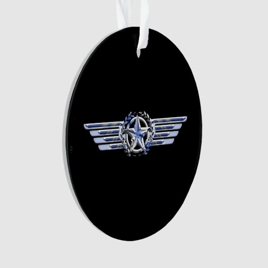 Général Air Pilot Chrome Comme Star Wings Black (devant)