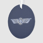 Général Air Pilote Chrome Comme Ailes Compass (devant)