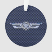 Général Air Pilote Chrome Comme Ailes Compass (devant)