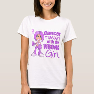 General Cancer Messing met het verkeerde meisje T-shirt